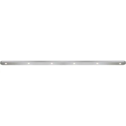 Bopp Deckenlampe Close Silber Aluminium 5 cm 1.5 cm - Farbe: Aluminium eloxiert - LED - Lichtfarbe: Extra warmweiss - Deckenlampe- LED