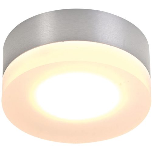 Bopp Deckenlampe One Silber Aluminium 9 cm 4 cm - LED - Lichtfarbe: Extra warmweiss - Deckenlampe- LED Energiesparlampe
