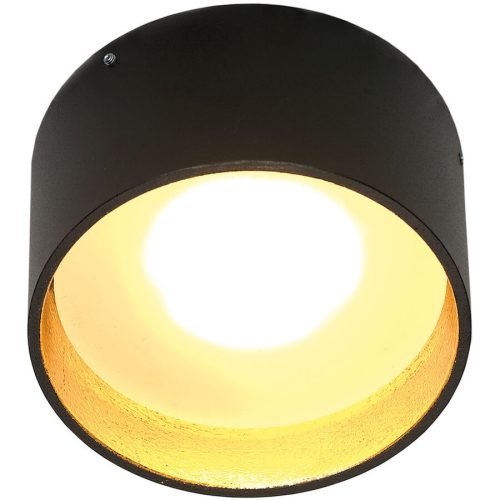 Bopp Dekorring One Gold/Schwarz Aluminium 10 cm 6 cm - Farbe: Schwarz/Gold - LED - Dekorring- LED Energiesparlampe