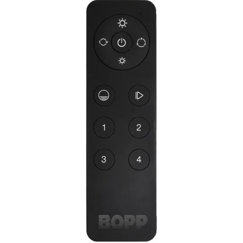 Bopp, Lichtschalter Bopp Schwarz Kunststoff 1.5 cm - LED - Lichtschalter