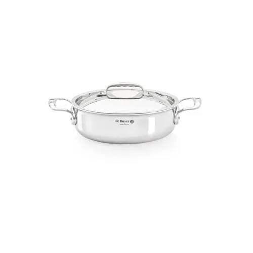 de BUYER, AFFINITY Bratentopf tief D:24cm inkl. Deckel Induktion
