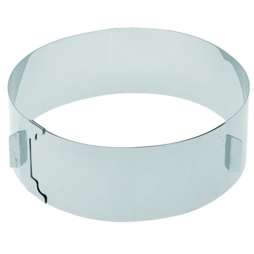 Westmark, Westmark Tortenring Classic verstellbar; 30x8.5 cm (ØxH); silber; rund