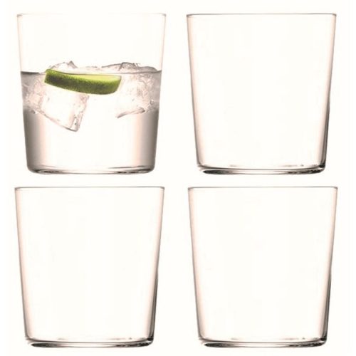 LSA - 4 teiliges Gläser-Set, 390 ml, Transparent