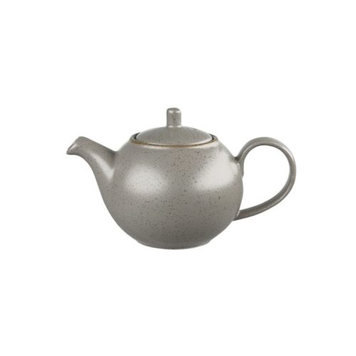 Churchill, Churchill Getränkekanne Stonecast Peppercorn; 426 ml, 10.5 cm (H); braun/grau; rund; 4 Stück / Pack