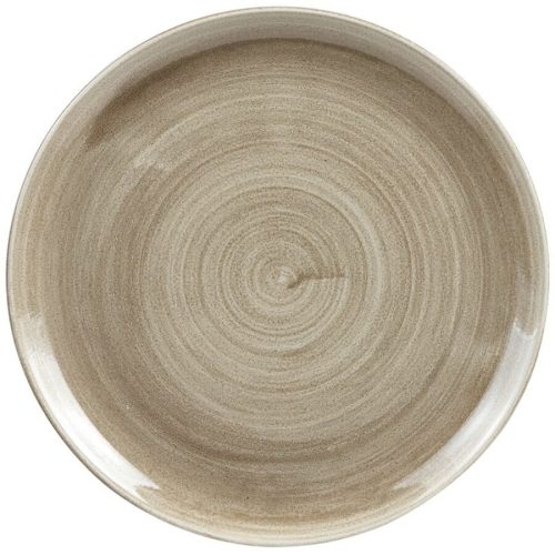 Churchill Teller flach Stonecast Braun/Grau Porzellan 32.4 cm - Farbe: taupe - Teller flach