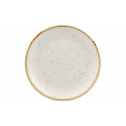 Churchill, Churchill Teller flach Stonecast Barley White Coupe; 21.7 cm (Ø); weiss/braun; rund; 12 Stück / Pack