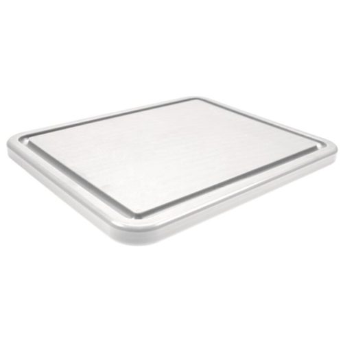 Lagotto Schneidebrett Polypres Weiss Kunststoff 26.5 cm 32.5 cm - Material: HDPE - Schneidebrett