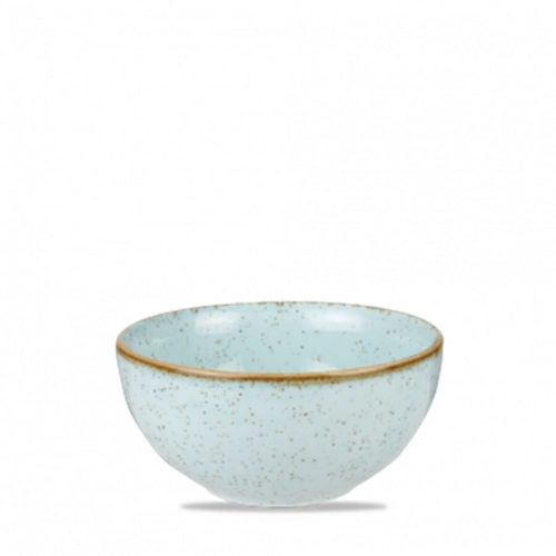 Churchill, Churchill Bowl Stonecast Duck Egg Suppe; 470 ml, 13.2x6.3 cm (ØxH); hellblau/braun; rund; 12 Stück / Pack