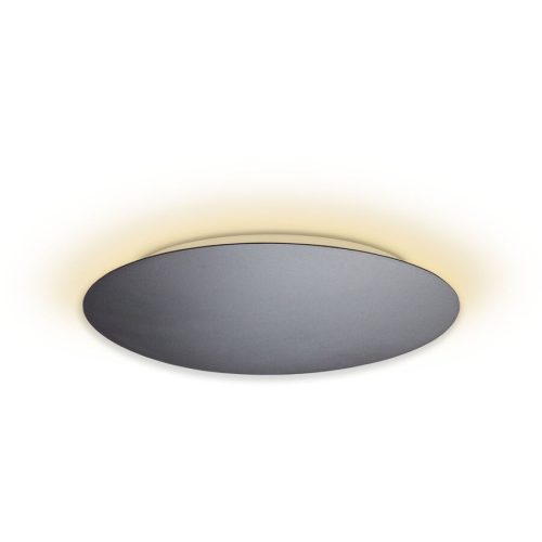 Escale Deckenlampe Blade Grau Aluminium 79 cm 3.5 cm - Farbe: anthrazit - LED - Lichtfarbe: Extra warmweiss - Deckenlampe- LED Energiesparlampe