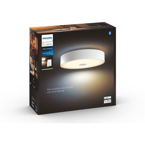 Philips Hue, Philips Hue White Ambiance Fair Deckenleuchte – Deckenlampe/Wandlampe – weiss