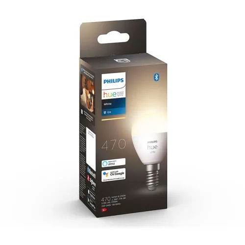 Philips Hue, Philips Hue Spezialleuchtmittel "Philips Hue White E14 Luster Einzelpack"