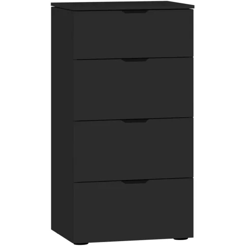 arena, Kommode Arena Beimöbel Rosa Holzwerkstoff 45 cm 43 cm - Farbe: schwarz - Kommode