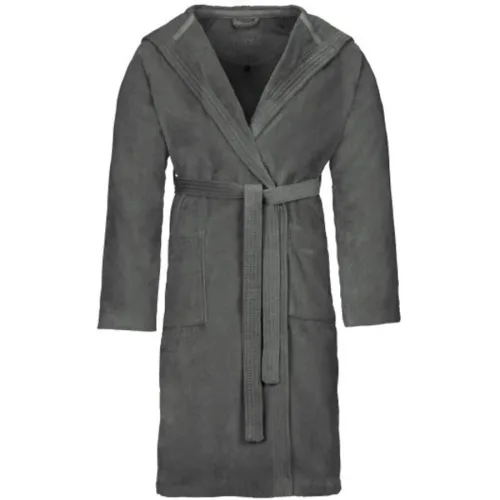 VOSSEN, VOSSEN - Texas Bademantel, für Damen, Spacegrau, Größe S