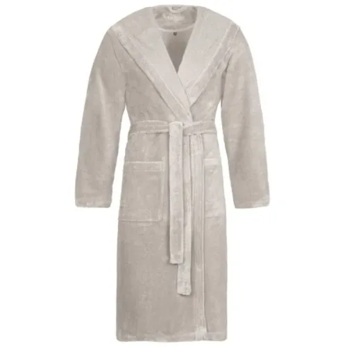 VOSSEN, Vossen Unisex-Bademantel "Lynn" 1 Stk. für Damen & Herren, mit Kapuze, aus Microfaser