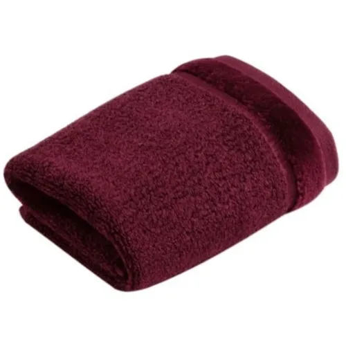 VOSSEN, VOSSEN - Pure Waschlappen, 30 x 30 cm, Brombeere