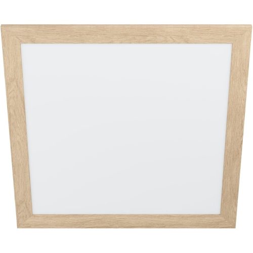 Eglo Deckenlampe Piglionasso Braun/Weiss Stahl/Kunststoff 64.5 cm 64.5 cm - Farbe: weiss/braun - LED - Lichtfarbe: Helles Neutralweiss - Material: