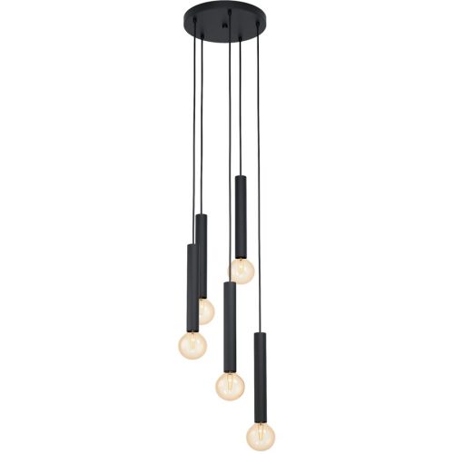 Eglo Pendellampe Cortenova Schwarz Stahl 0 cm 0 cm - Pendellampe