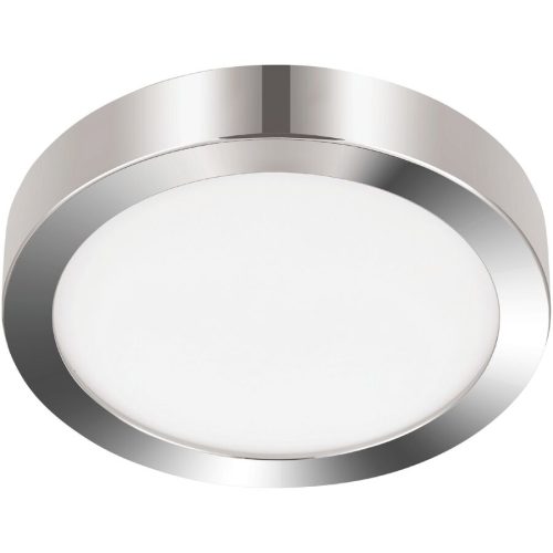 Eglo Deckenlampe Fueva 5 Weiss/Grau Stahl/Kunststoff 28.5 cm 2.8 cm - Farbe: weiss/chrom - LED - Lichtfarbe: Helles Neutralweiss - Material: