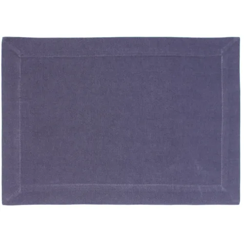 LIVIQUE, Tischset Amalfi Blau Baumwolle 48 cm - Tischset