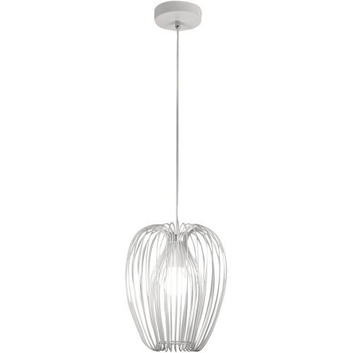 Pendellampe Aruna Weiss Metall 25 cm 200 cm - Pendellampe
