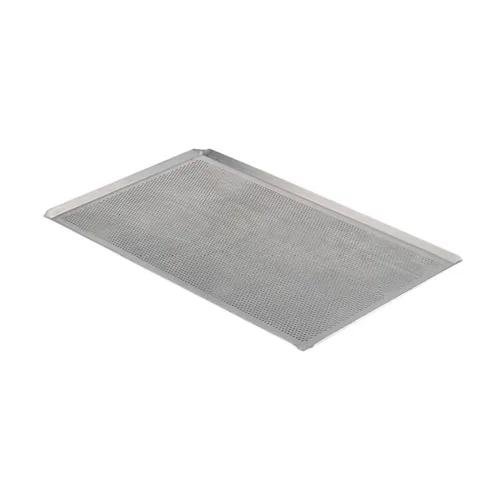 de BUYER, Backblech Alu perforiert 40x30cm H:1cm mit schräger Kante