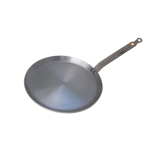 De Buyer Crêpes-Pfanne Mineral B Silber Blech/Stahl 1.2 cm 24 cm - Material: Stahlblech - Crêpes-Pfanne