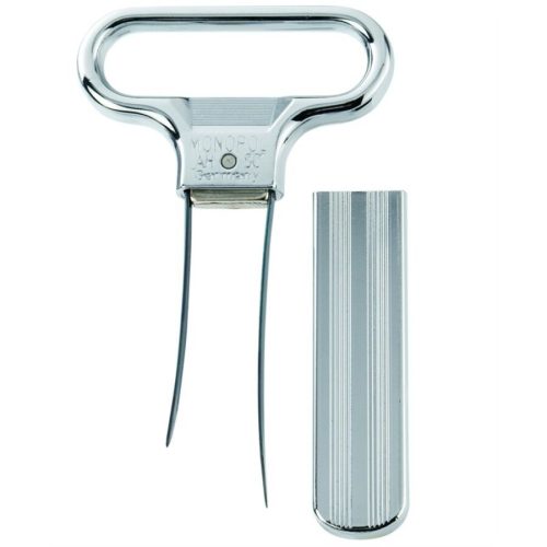 WESTMARK Korkenzieher Ah-So Grau Edelstahl 6.5 cm - Farbe: chrom - Material: 18/10 Edelstahl - Korkenzieher