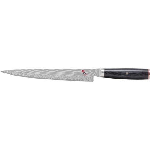 Tranchiermesser Miyabi Silber Edelstahl/Holz 42.5 cm 3.3 cm - Material: FC61 Stahl/Pakkaholz - Tranchiermesser