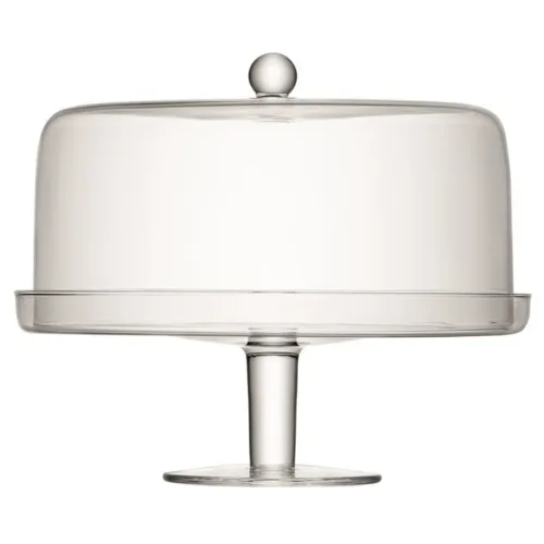 LSA, Klara Kuchenplatte Haube D33cm H30cm transparent