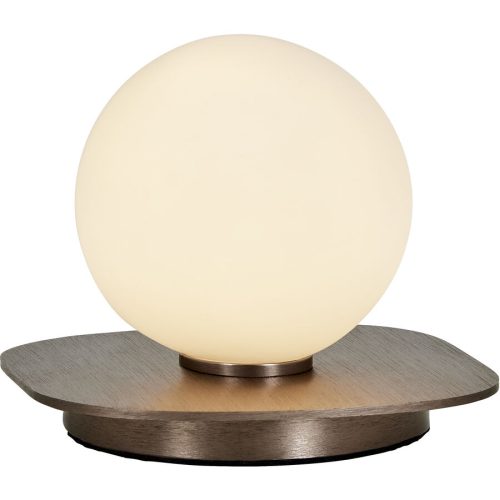Tischlampe Lien Braun Aluminium/Glas 14 cm 10 cm - Tischlampe