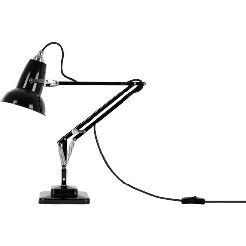 ANGLEPOISE Bürolampe Original 1227 Schwarz Aluminium/Eisen 15 cm 49 cm - LED - Lichtfarbe: Extra warmweiss - Bürolampe- LED Energiesparlampe