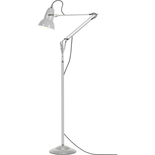 ANGLEPOISE Stehlampe Original 1227 Grau Aluminium/Eisen 26 cm 140 cm - LED - Lichtfarbe: Extra warmweiss - Stehlampe- LED Energiesparlampe