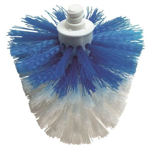 OXO Kissenbezug Weiss Schaumstoff 50 cm 70 cm - Material: 60% Polyester, 40% Lyocell, mit Reissverschluss - Toilettenbürste