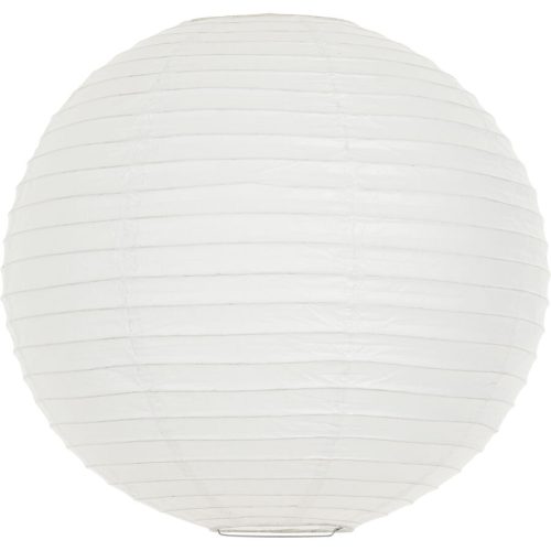 Pendellampe Rice Weiss Papier 40 cm 40 cm - Material: Reispapier - Pendellampe