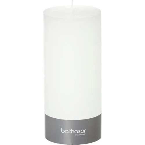 Balthasar, Balthasar - Zylinderkerze, 90X200MM, Weiss