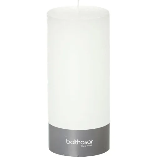 Balthasar - Zylinderkerze, 90X200MM, Weiss