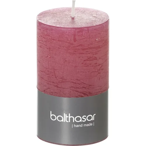 Balthasar, Balthasar - Zylinderkerze, 60X100MM, Himbeere