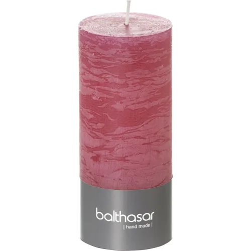 Balthasar, Balthasar - Kerze, 60X140MM, Himbeere