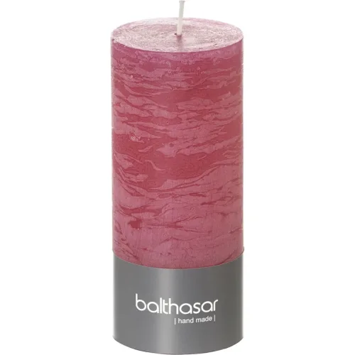 Balthasar, Balthasar - Kerze, 60X140MM, Himbeere