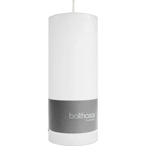 Balthasar, Balthasar - Zylinderkerze, 60X140MM, Weiss