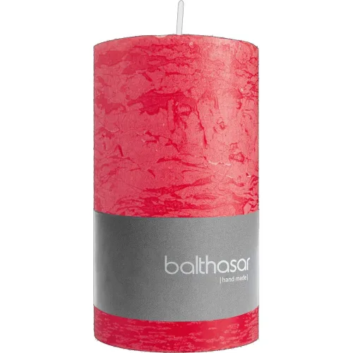 Balthasar, Balthasar - Zylinderkerze, 60X100MM, Rot