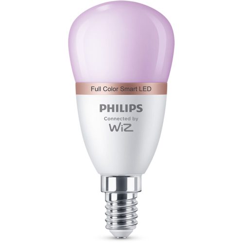 WiZ Leuchtmittel Philips Glas E14 17.5 W - Farbe: Weiss - LED - Lichtfarbe: Extra warmweiss - Helles Neutralweiss - Leuchtmittel- LED Leuchtmittel