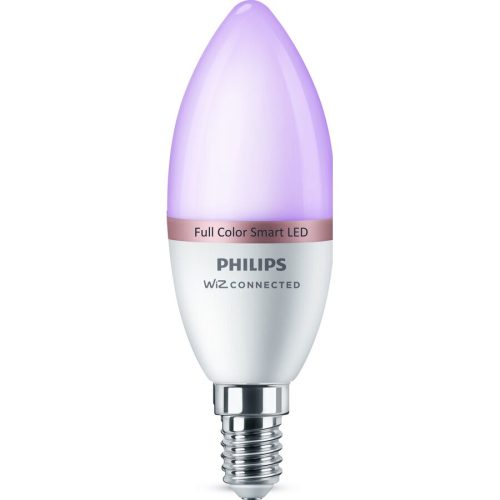 WIZ, Philips SmartLED Kerze E14 Warmweiss | 4.5 W