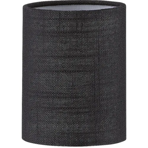 LIVIQUE, Lampenschirm Nero M6 Schwarz Leinen 9 cm 11 cm - Lampenschirm