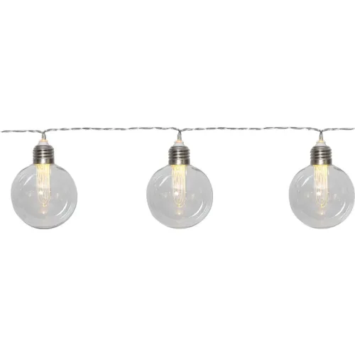 STAR TRADING, Solar Lichterkette Chania Transparent