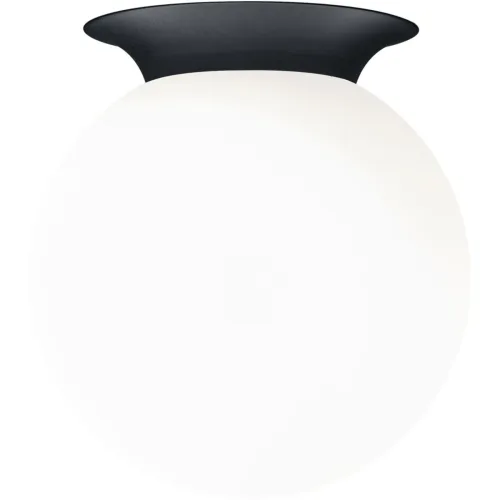 LIVIQUE, Deckenlampe Volkmar Schwarz Metall 20 cm - Deckenlampe