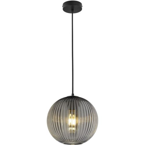 Pendellampe Lyydia Schwarz Metall 20 cm 150 cm - Pendellampe