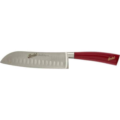 Berkel Santokumesser Elegance Rot Stahl 18 cm - Santokumesser
