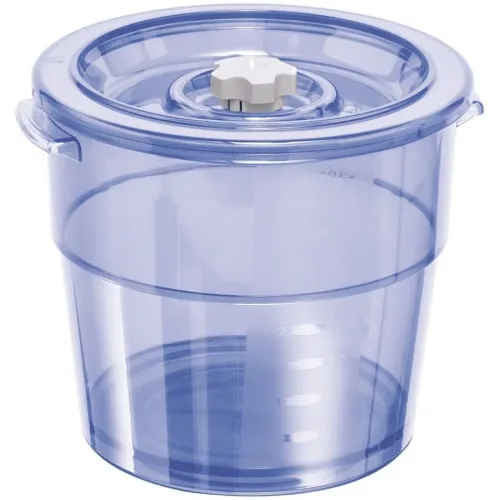 Berkel, Berkel Vakuumbehälter rund / 2l – Vakuumiergerät Zubehör – blau