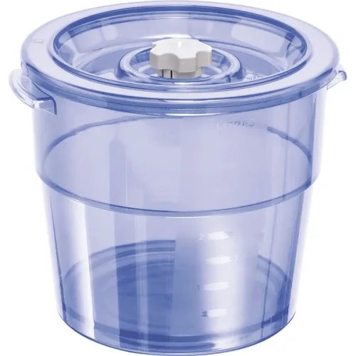 Berkel, Berkel Vakuumbehälter rund / 4l – Vakuumiergerät Zubehör – blau